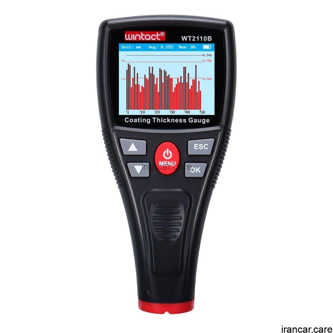 دستگاه ضخامت سنج رنگ بدنه خودرو وینتکت مدل Coating Thickness Gauge WT2110B