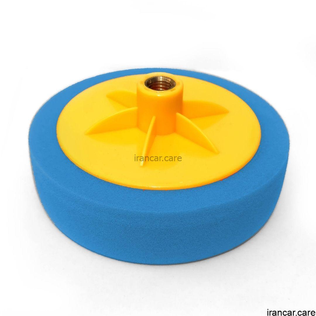 پد پولیش زبر خودرو Blue Polishing sponge 150mm