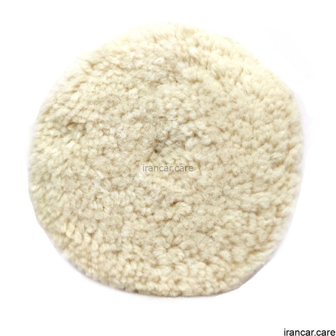 پد پولیش پوست بره بدنه خودرو سایز 15 Car Lambskin Polishing Pad