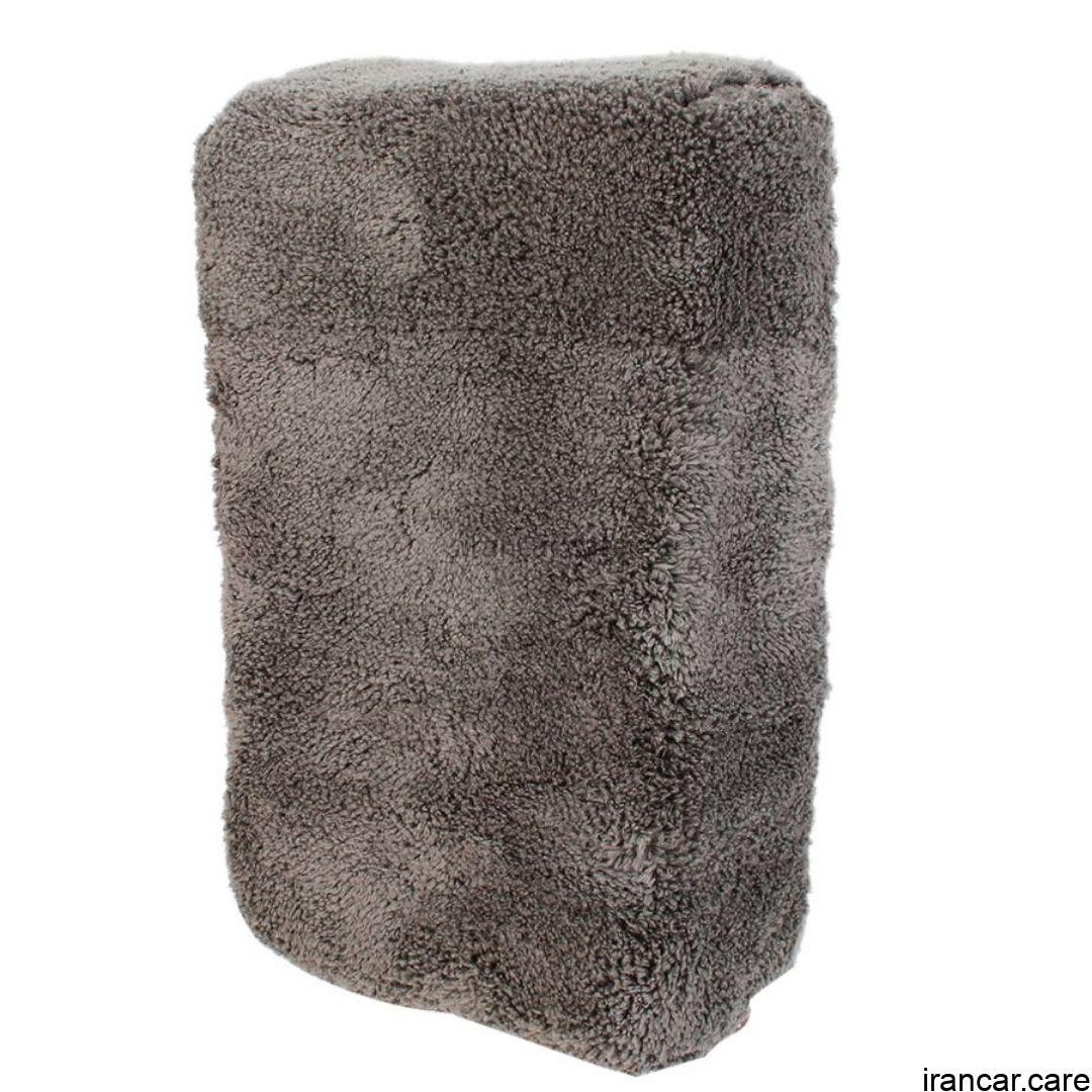 کیت 4 عددی کارواش اسفنج و دستکش میکروفیبر Microfiber Mitt Sponge - Image 4