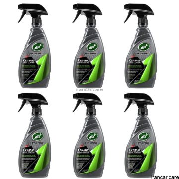 اسپری نانو سرامیکی بدنه خودرو ترتل واکس بسته ۶ عدد مدل Turtle Wax 53409