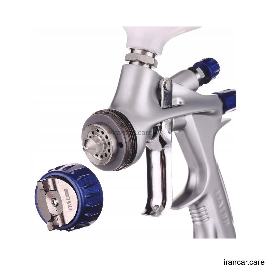 پیستوله رنگ حرفه ای سه تنظیم ایتالکو مدل ITALCO Shine 1 L.V.M.P