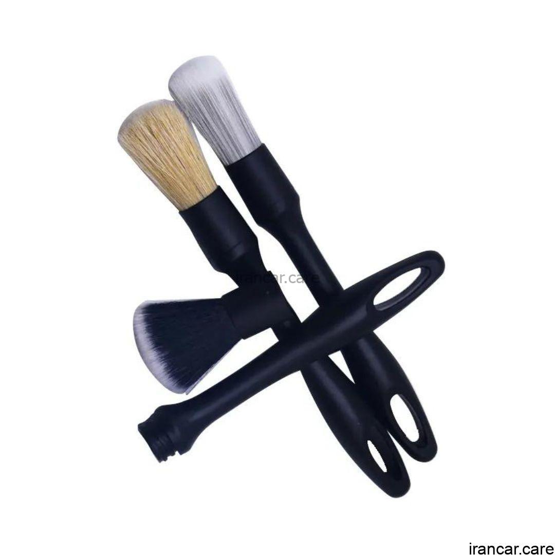 ست 3 عددی برس دیتیلینگ خودرو مدل Auto Detailing Brush Set - Image 2