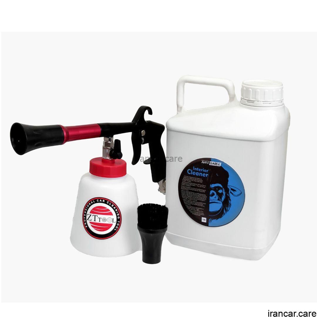 ست استارتر دستگاه تورنادو و مایع تمیز کننده Top Gun Interior Cleaner - Image 3