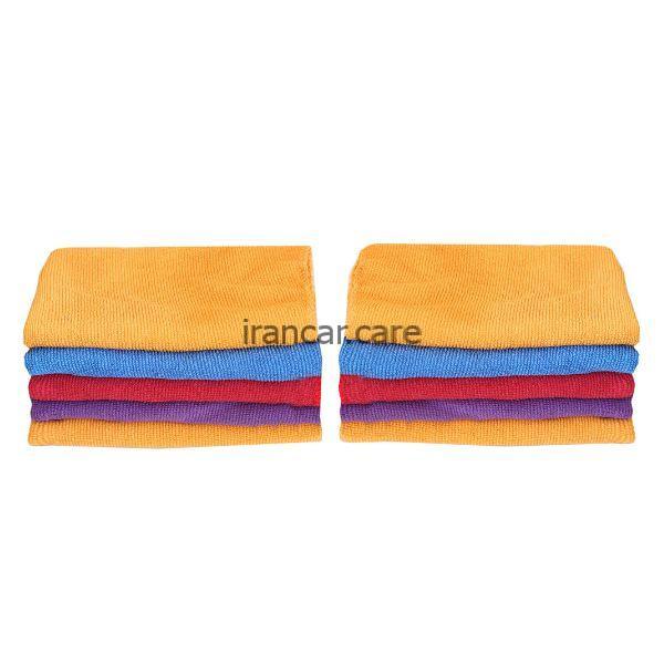 تصویر محصول مجموعه 10 عددی حوله های میکروفایبر 3040 (1)