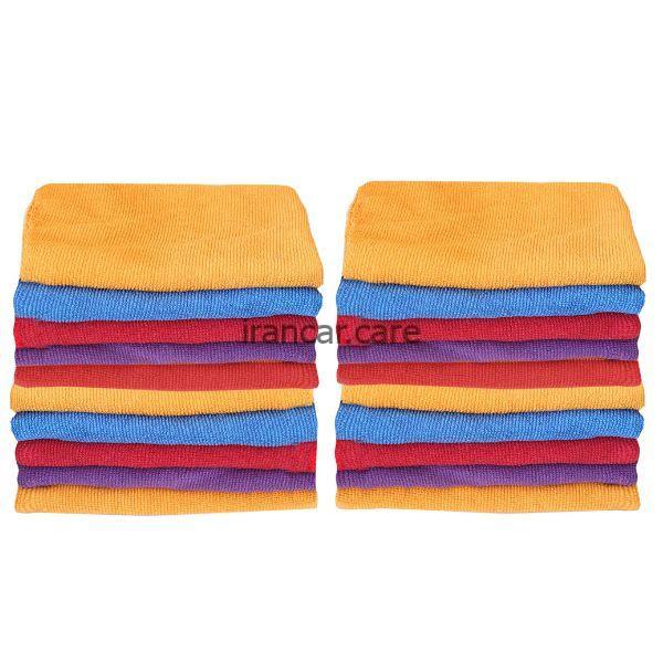 تصویر محصول مجموعه 20 عددی حوله های میکروفایبر 3040 (1)