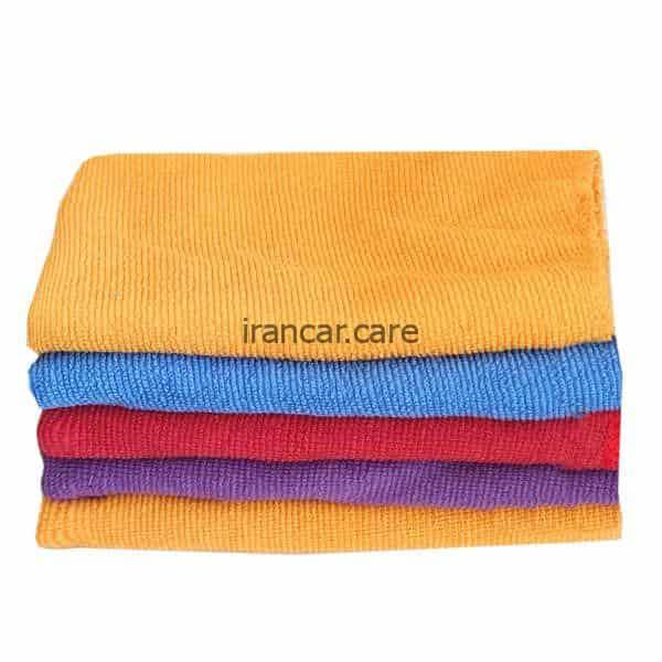 مجموعه 5 عددی حوله های میکروفایبر 30*40