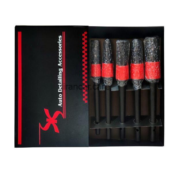 تصویر محصول کیت 5 عددی برس دیتیلینگ برایتون detailing brush kit (1)