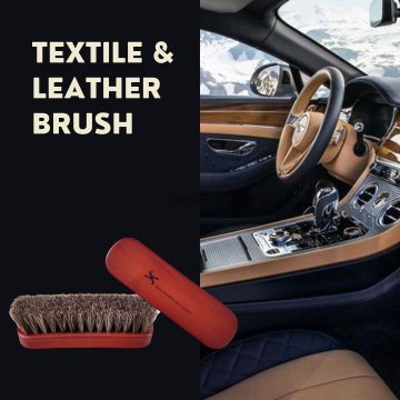 برس چرم و پارچه برایتون Brighton مدل Textile & Leather Brush