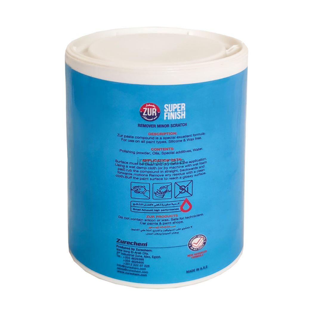 پولیش نرم بدنه خودرو زور ZUR مدل Super Finish