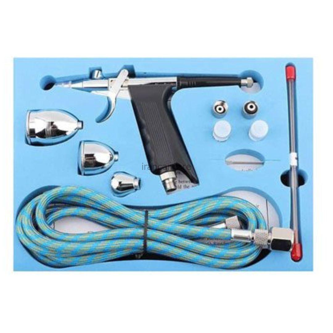 کیت کامل پیستوله ایربراش تفنگی کاسه رو رویال مکس 116A