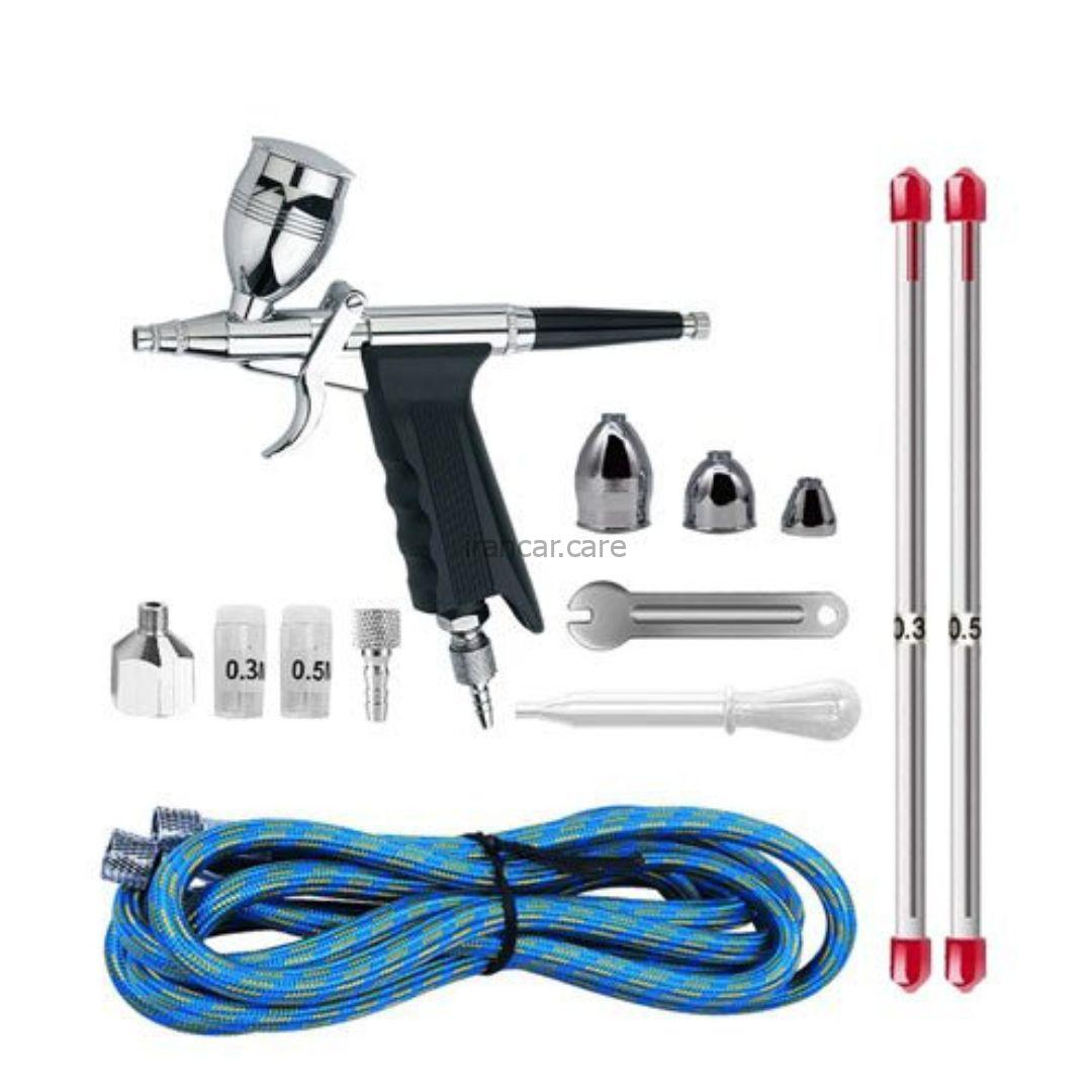 کیت کامل پیستوله ایربراش تفنگی کاسه رو رویال مکس 116A