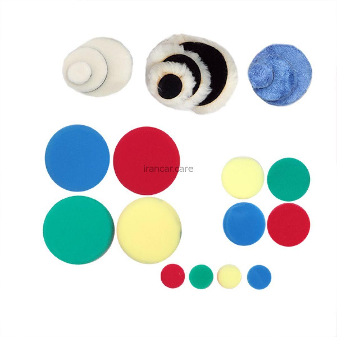 کیت کامل میله تبدیل و پد پولیش دستگاه پولیش روتاری 153123