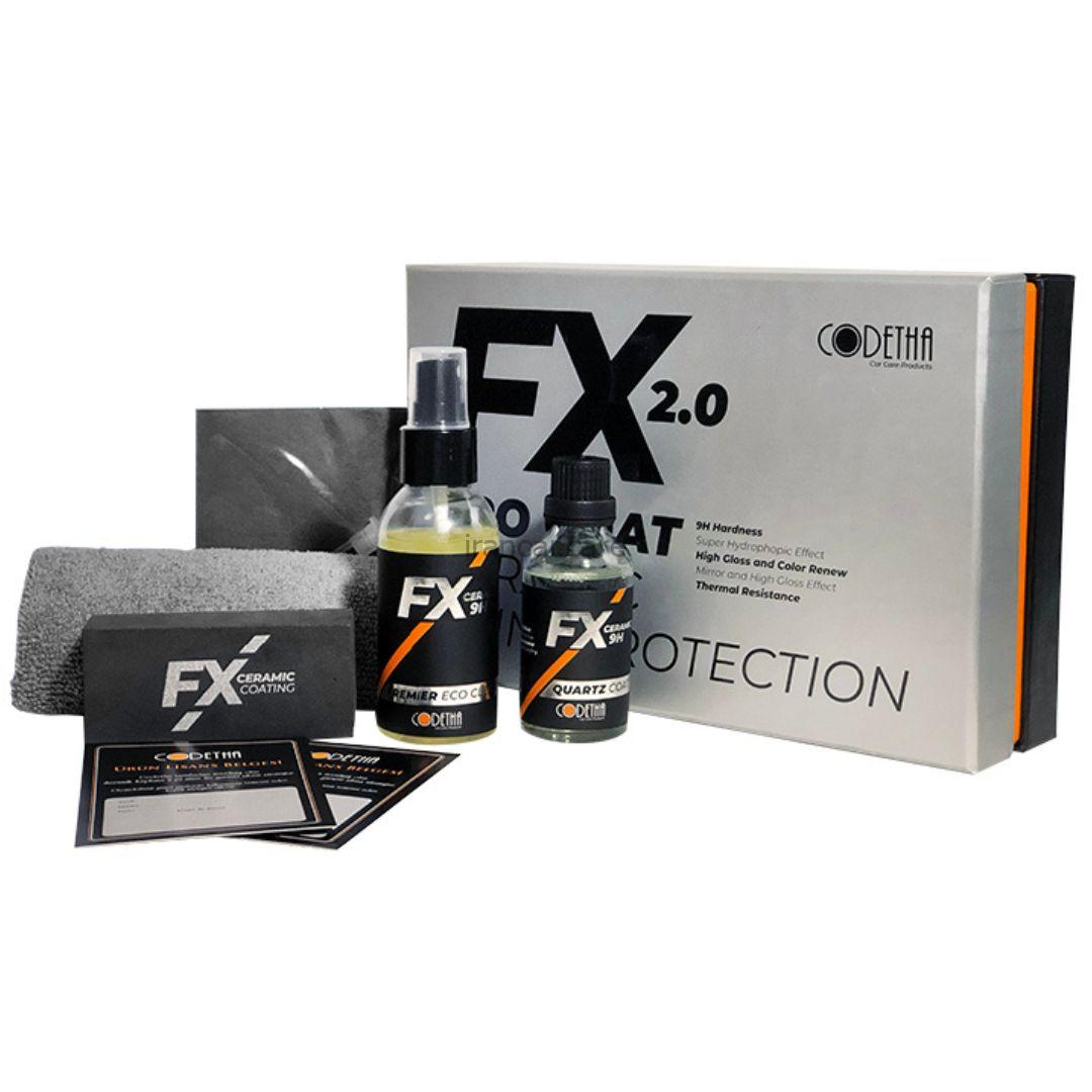 کیت نانو سرامیک بدنه خودرو Codetha مدل FX PRO