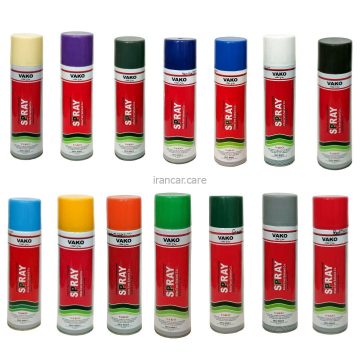 اسپری رنگ الوان Paint واکو Vako کارتن 50
