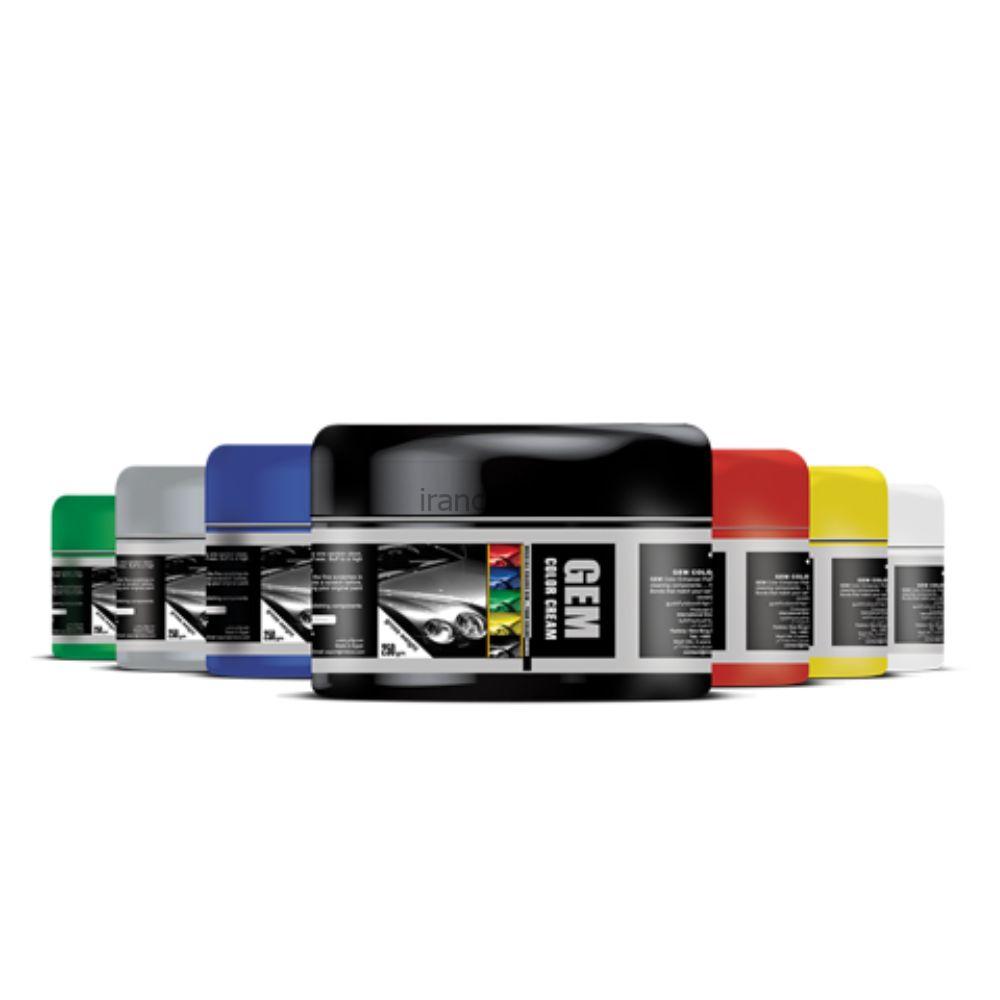 پولیش واکس رنگی نقره ای میدو مدل GEM COLOR CREAM کد 154088