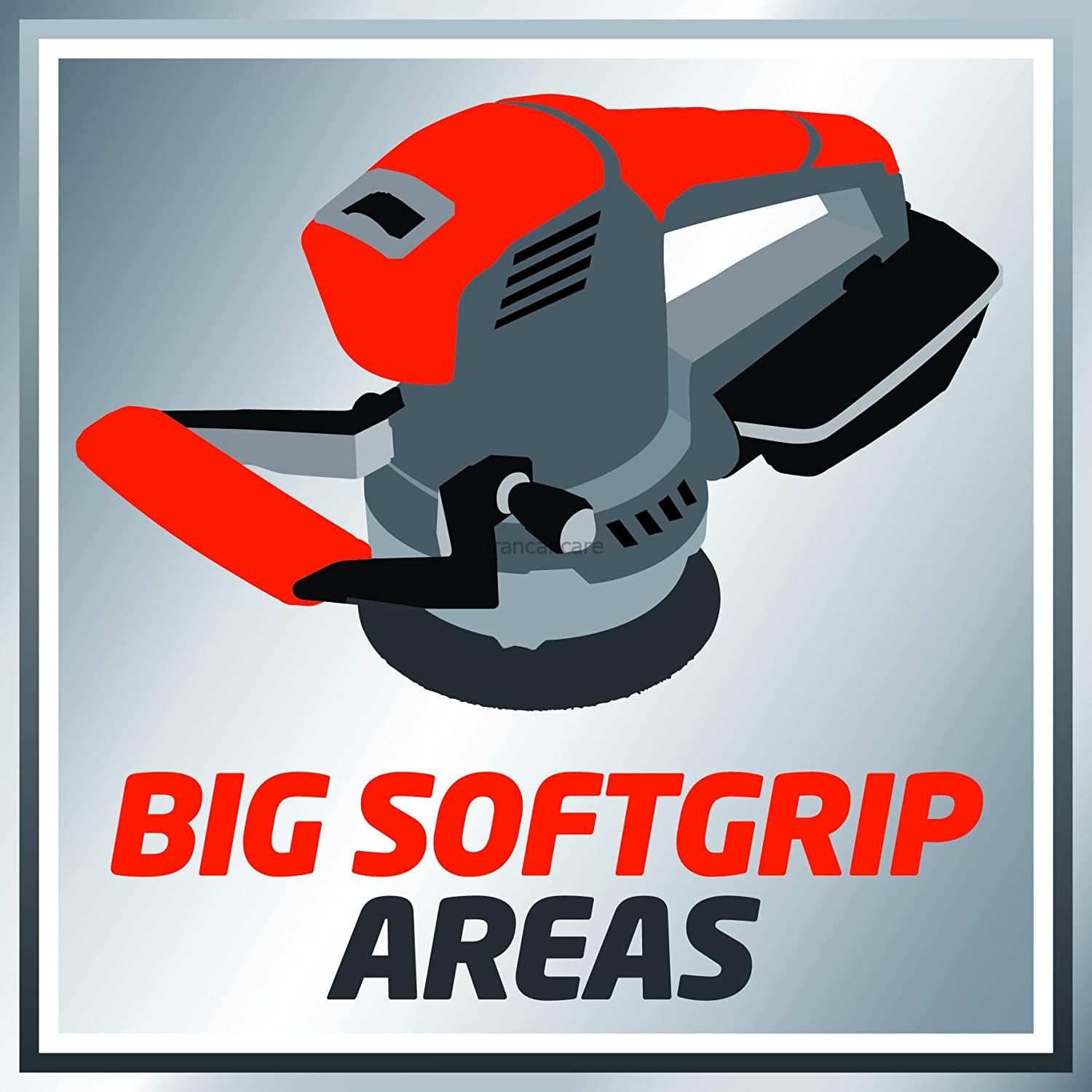 Einhell TE-RS 40 E 400 W Random Orbital Sander | 400W Finishing Sander, 24000 Min-1 Oscillating Speed, Anti-Vibration Soft Grip | Rotating Orbit Sander With...