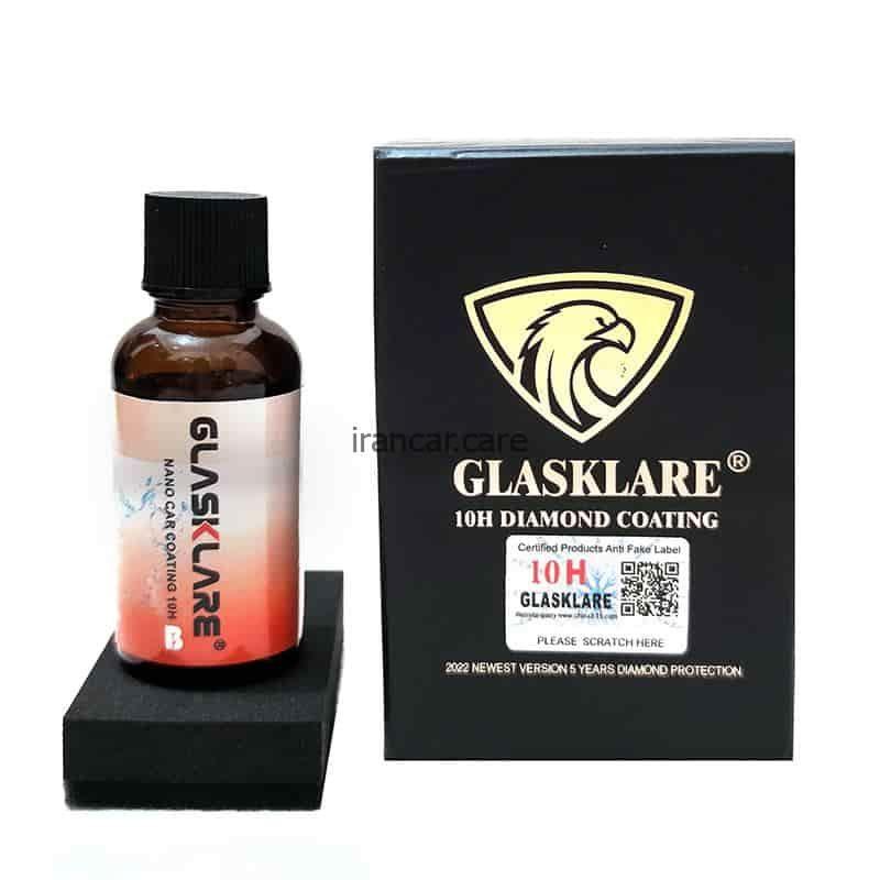نانو سرامیک 10H بدنه خودرو گلس کلار مدل Diamond Coating