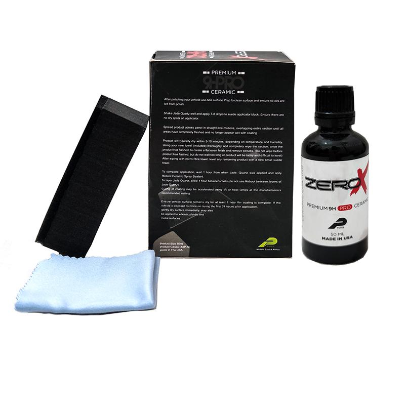 کیت نانو سرامیک بدنه خودرو زیرو اکس پوریس مدل Puris ZeroX Premium 9H Pro