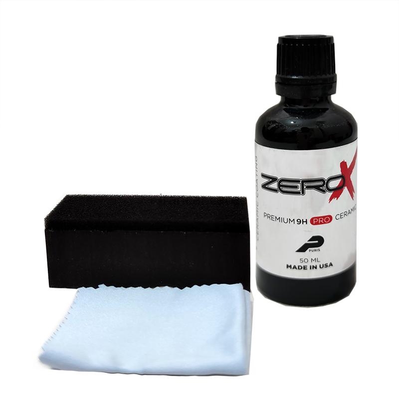 کیت نانو سرامیک بدنه خودرو زیرو اکس پوریس مدل Puris ZeroX Premium 9H Pro