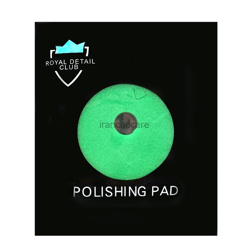 پد پولیش نرم دستگاه اوربیتال 15 رویال دیتیل مدل Royal Detail Orbital Pad Green