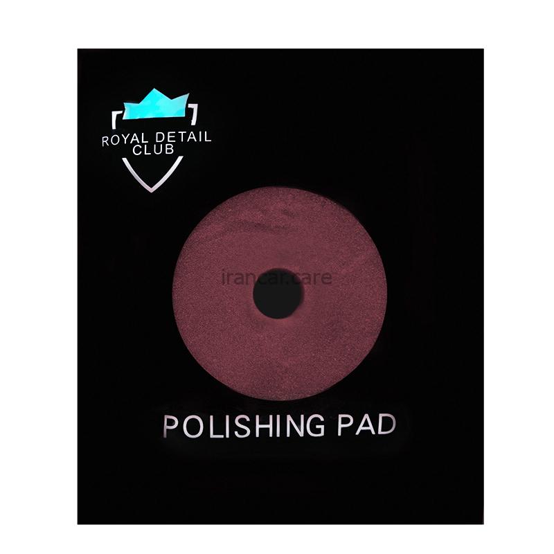 پد پولیش زبر دستگاه اوربیتال 15 رویال دیتیل مدل Royal Detail Orbital Pad Red