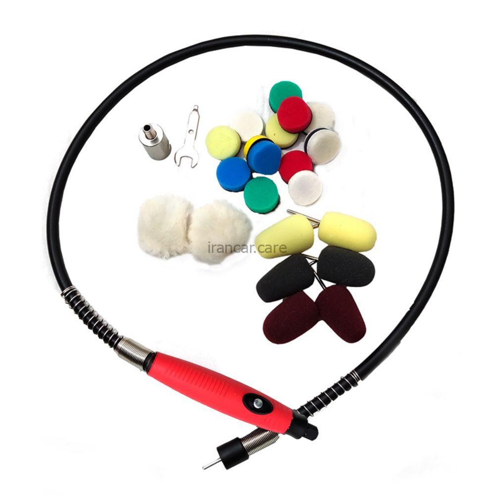 کیت کامل دستگاه پولیش مینیاتوری روتاری کارزگیفت مدل Car's Gift Mini Polishing System