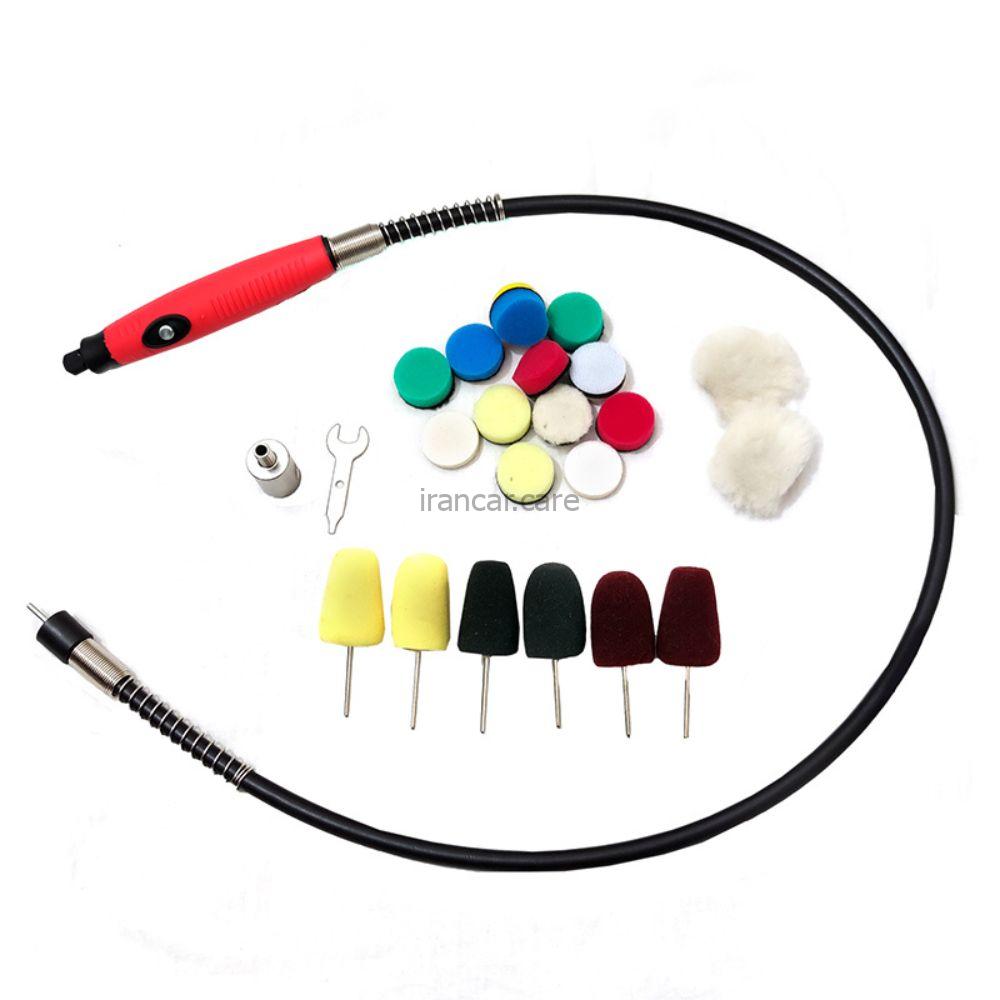 کیت کامل دستگاه پولیش مینیاتوری روتاری کارزگیفت مدل Car's Gift Mini Polishing System