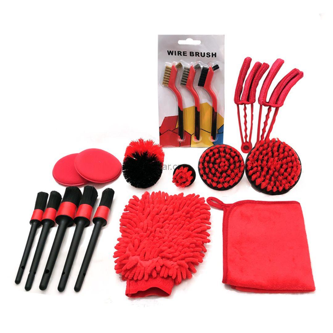 کیت کامل لوازم صفرشویی خودرو مدل Complete Car Cleaning Kit
