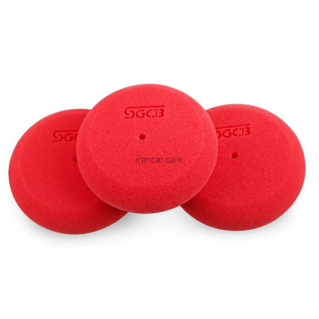 پک 5 عددی پدهای اپلیکاتور واکس خودرو اس جی سی بی مدل SGCBbest car wax applicator pads