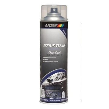 اسپری شفاف و براق کننده چراغ خودرو موتیپ مدل Motip Clear Coat