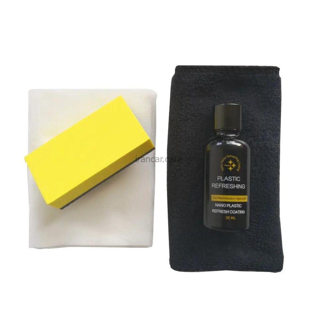 پوشش نانو سرامیک پلاستیک نانو ایج مخصوص محافظت از سطوح پلاستیکی خودرو Nano Age Plastic Coating