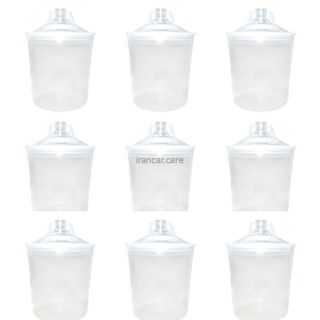 کاسه پیستوله حرفه ای مدرج به همراه 10 عدد لیوان یکبار مصرف و درب توری دار RPS Multi-Purpose Cup