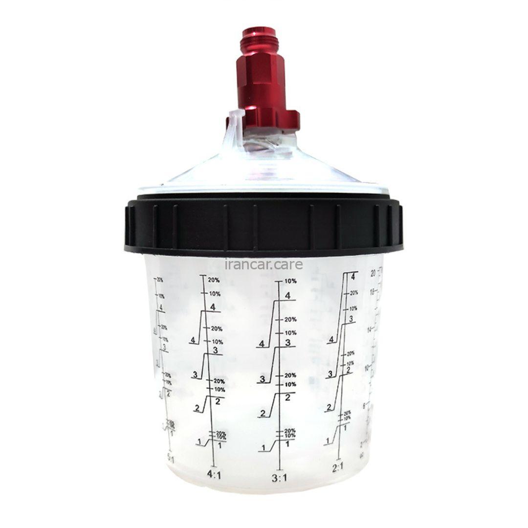 کاسه پیستوله حرفه ای مدرج به همراه 10 عدد لیوان یکبار مصرف و درب توری دار RPS Multi-Purpose Cup