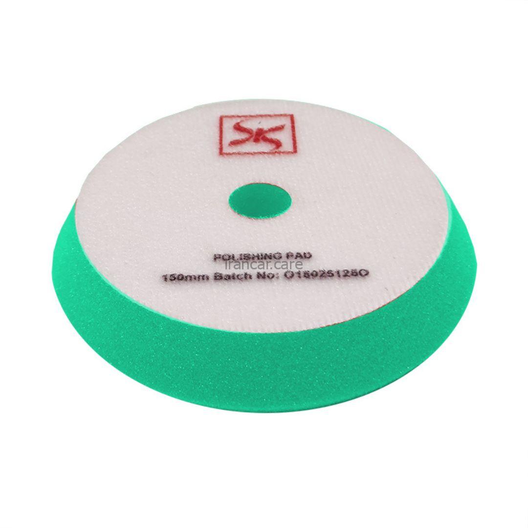 پد پولیش زبر اوربیتال سبز 125 ميلی متری اس آر اس مدل SRS Cutting Pad