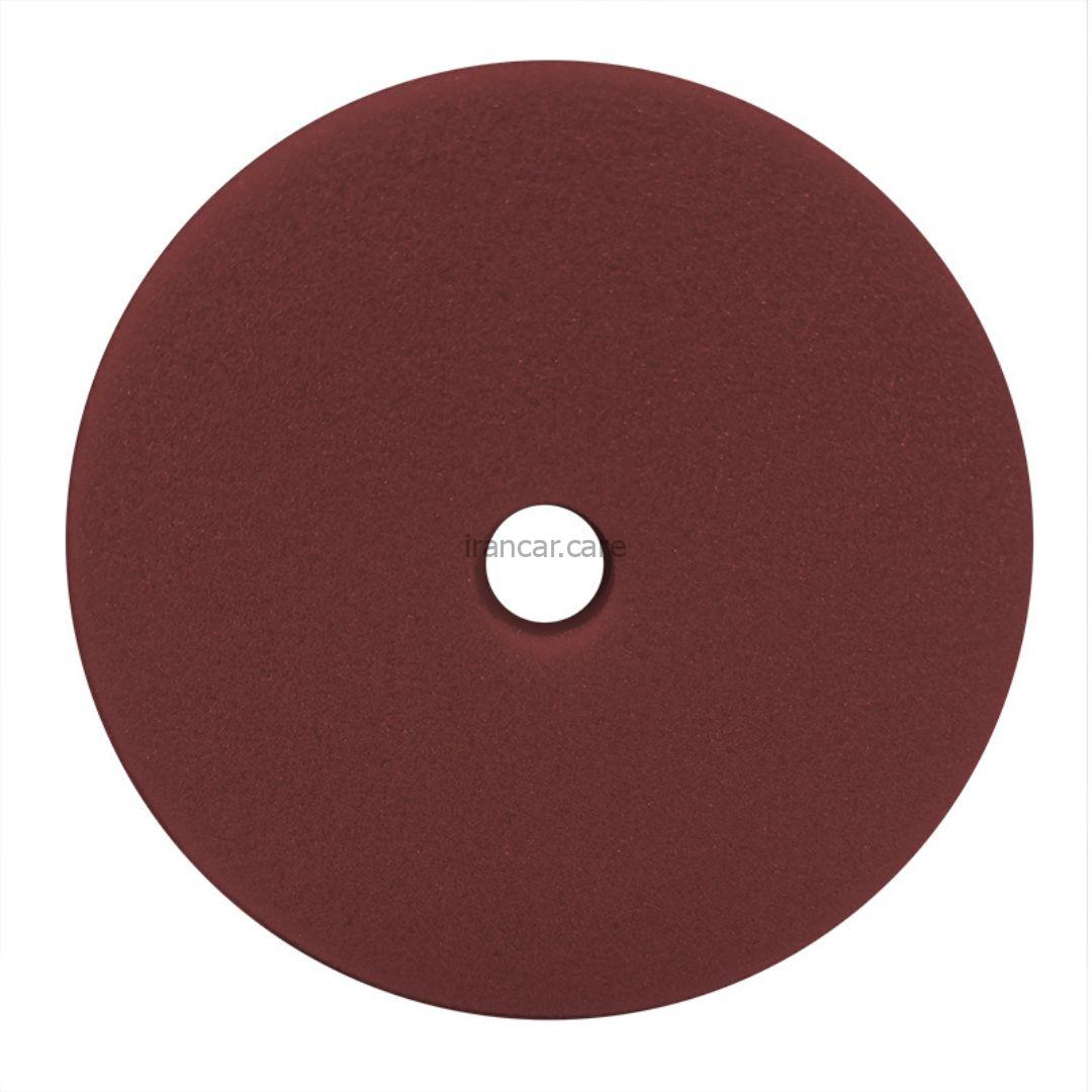 پد پولیش نیمه زبر اوربیتال قرمز 125 ميلی متری اس آر اس مدل SRS Half Cutting Pad