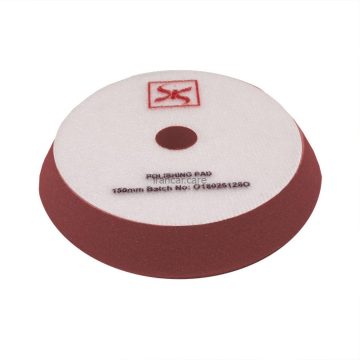پد پولیش نیمه زبر اوربیتال قرمز 125 ميلی متری اس آر اس مدل SRS Half Cutting Pad