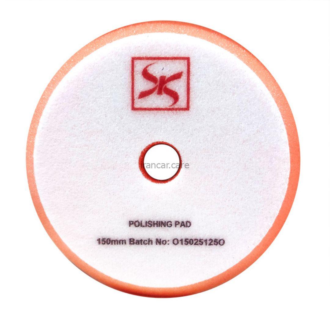 پد پولیش متوسط اوربیتال نارنجی 125 ميلی متری اس آر اس مدل SRS Medium Cutting Pad