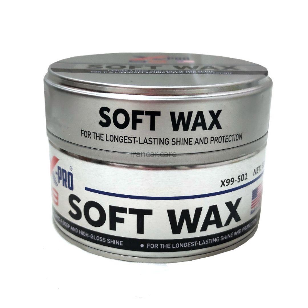 واکس خمیری محافظ و براق کننده بدنه خودرو ایکس پرو مدل X Pro Soft 99 Wax
