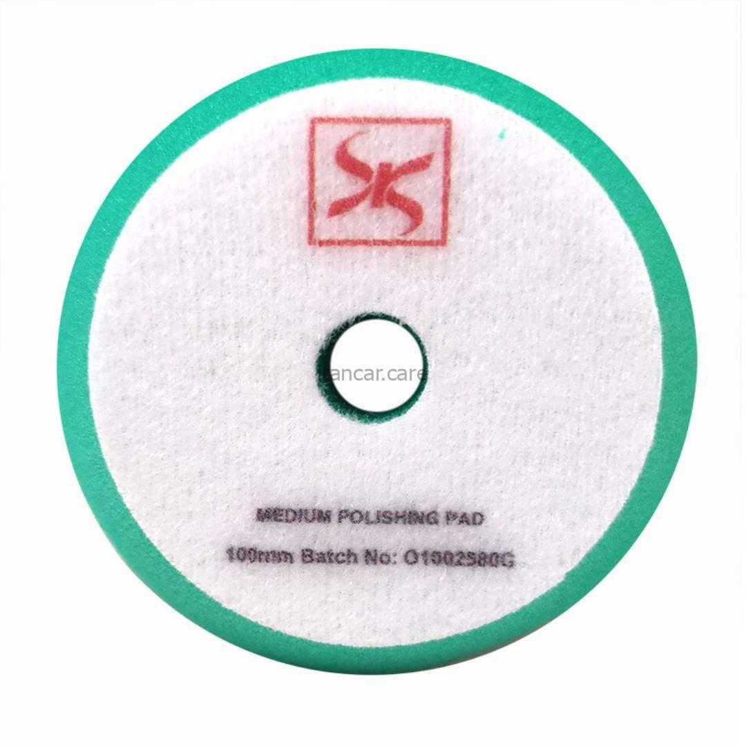 پد پولیش زبر اوربیتال سبز 100 ميلی متری اس آر اس مدل SRS Cutting Pad