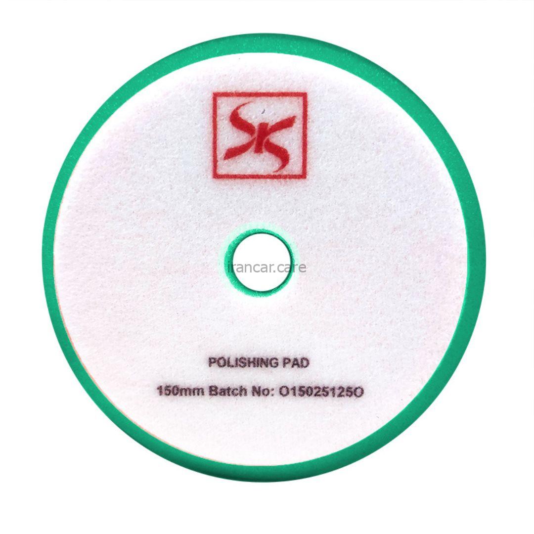 پد پولیش زبر اوربیتال سبز 150 ميلی متری اس آر اس مدل SRS Cutting Pad
