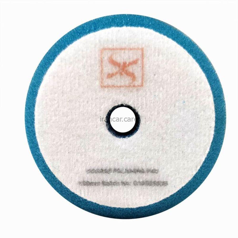 پد پولیش خیلی زبر اوربیتال آبی 100 ميلی متری اس آر اس مدل SRS Heavy Cutting Pad