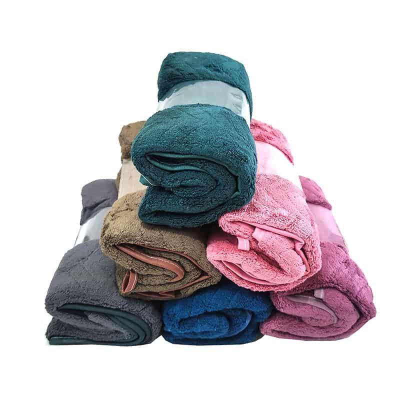 بسته 5 عددی حوله مایکروفایبر بسیار نرم دستمال مخصوص خودرو Car Microfiber Cloth