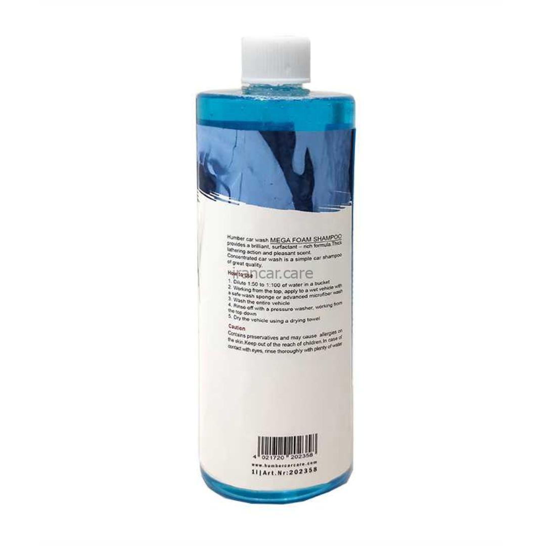 شامپو مگا فوم 1 لیتری هامبر مدل Humber Mega Foam Shampoo 1L