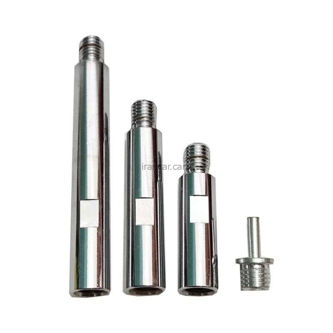 کیت 16 عددی صفحه پلیت و شفت میله پد تبدیل دستگاه پولیش روتاری Kit of 16 polishing pads