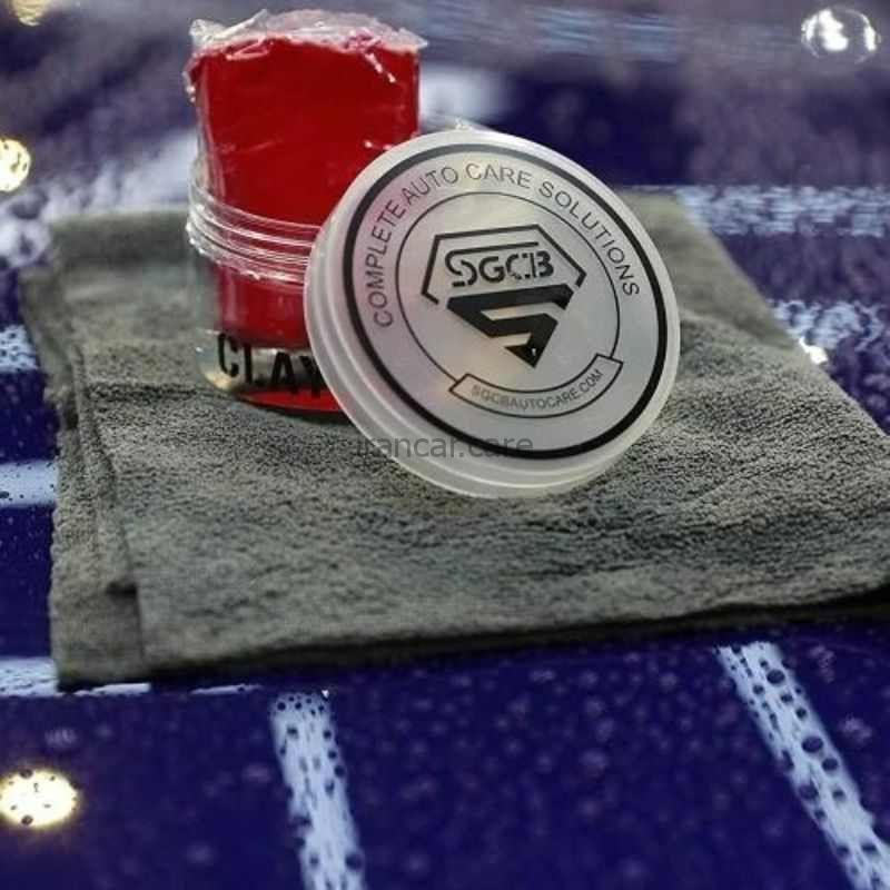 خمیر کلی زبر قرمز اس جی سی بی مدل SGCB Detailing Clay Bar Red SGGE003