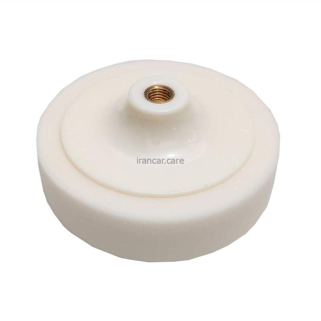 پد پولیش متوسط پیچی سالکامیکس مدل SalCamix White Polishing Pad