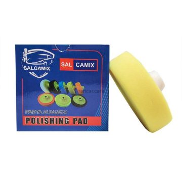 پد پولیش زبر پیچی سالکامیکس مدل SalCamix Yellow Polishing Pad