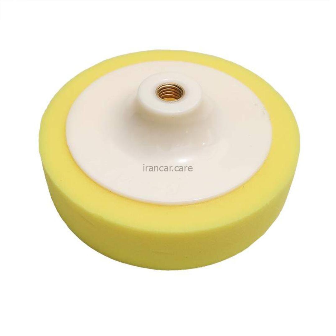 پد پولیش زبر پیچی سالکامیکس مدل SalCamix Yellow Polishing Pad