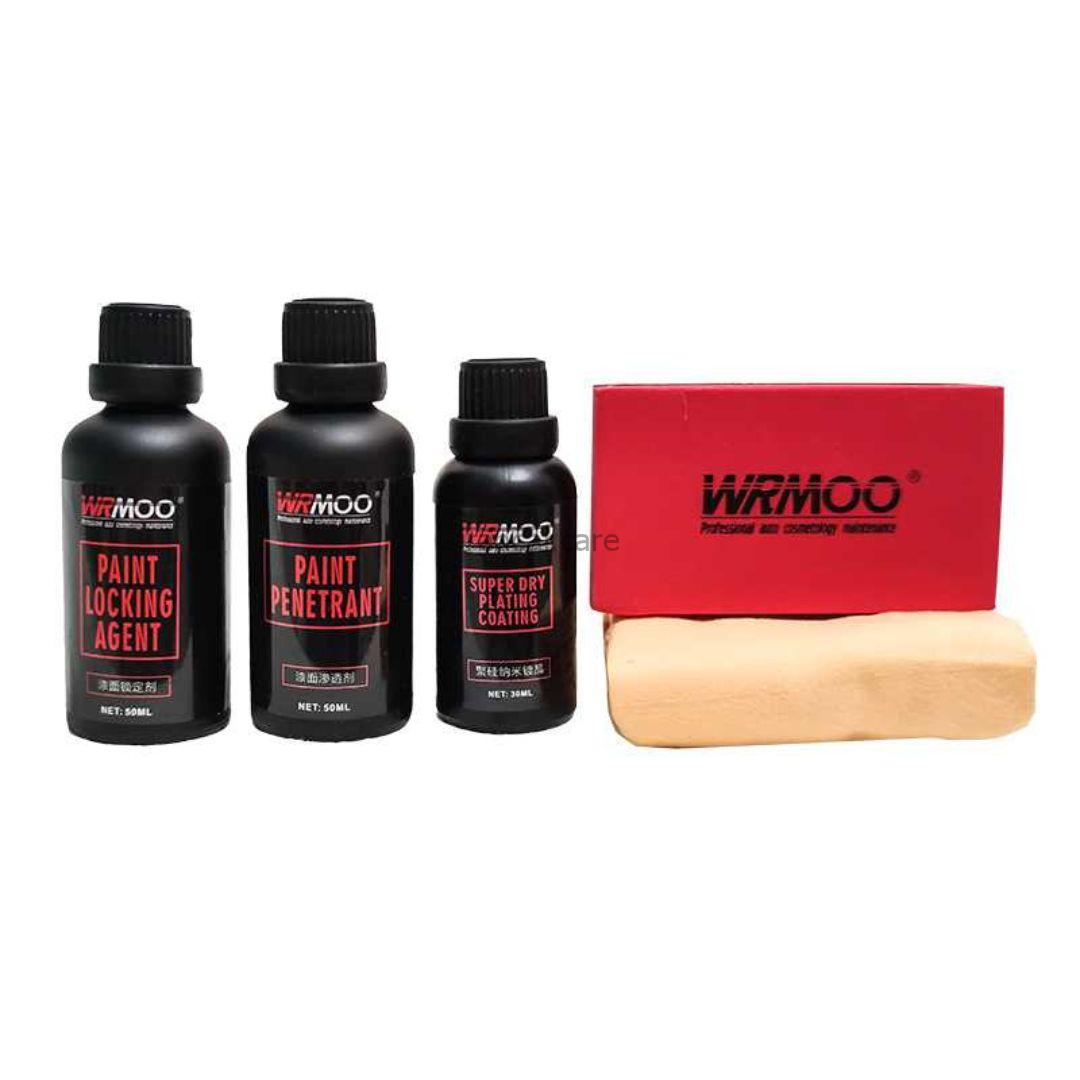 کیت نانو سرامیک بدنه خودرو 9H ورمو مدل Wrmoo Nano Car Paint Ceramic Coating Kit